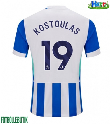 Brighton Charalampos Kostoulas #19 Hemmatröja 2025-26 Kortärmad